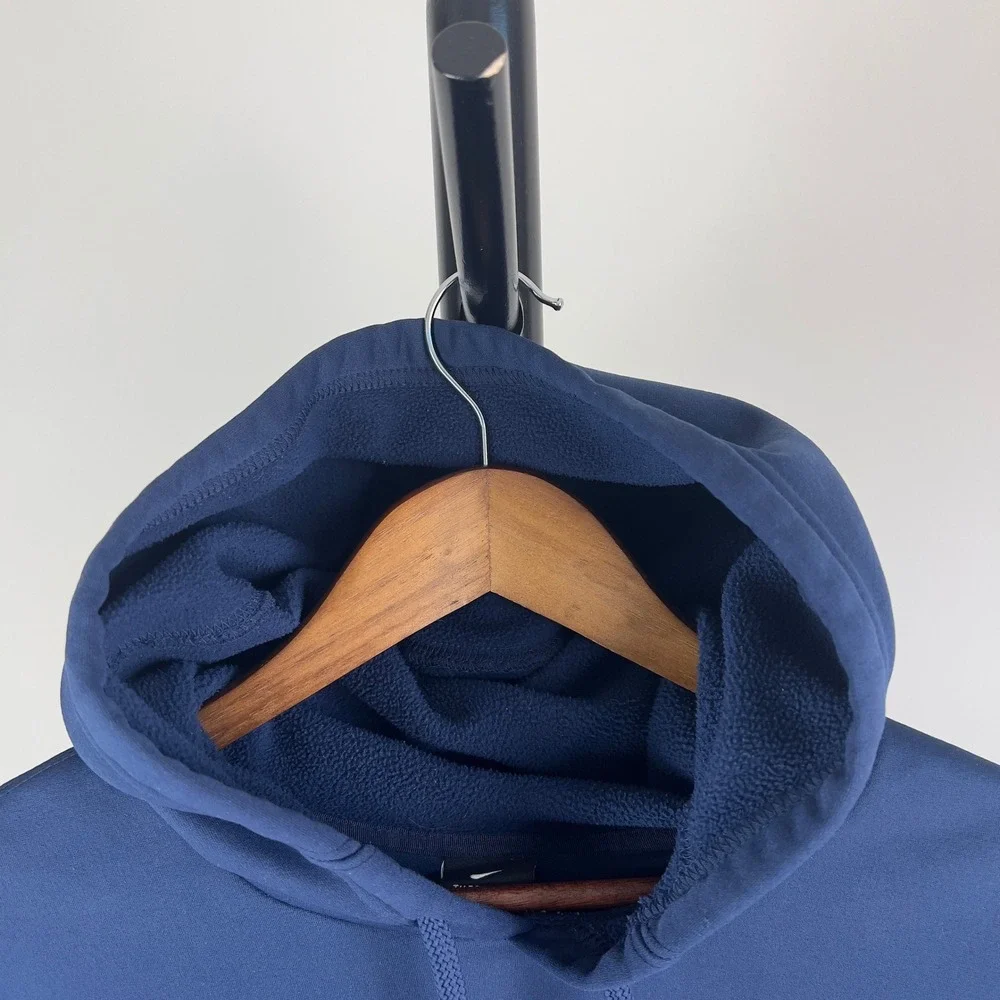 Nike Therma-FIT Oak Mountain Baseball Hoodie Navy Blue Large Sweatshirt